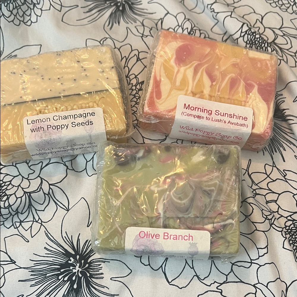 3 Soap Bar Bundle
